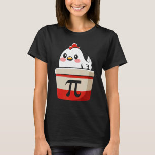 Camiseta divertida de pollo Pot Pi Día pastel aman
