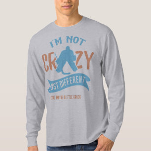 Camiseta Divertida de Portero de Hockey