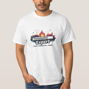 Camiseta divertida de presupuesto para uso diario