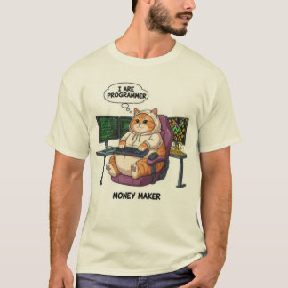Camiseta divertida de programación con errores gra