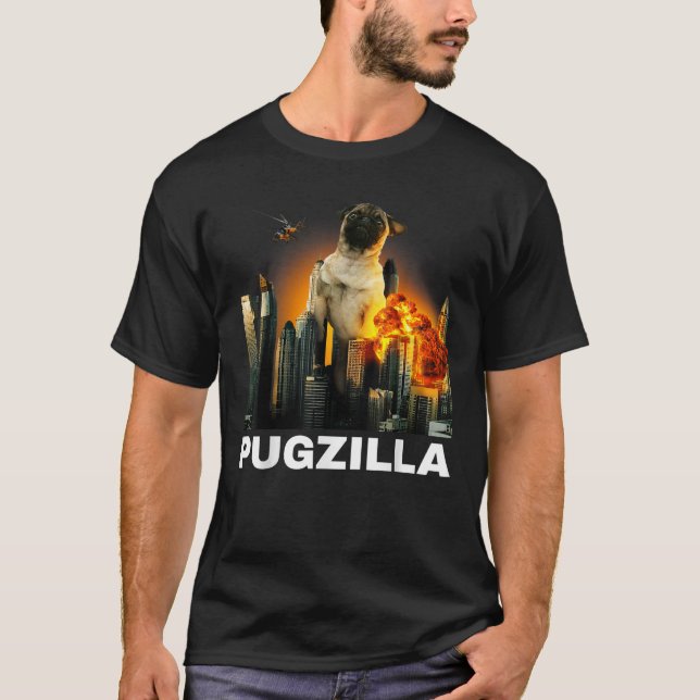 Camiseta divertida de Pug para los amantes del per (Anverso)