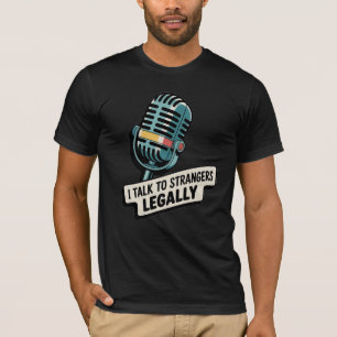 Camiseta Divertida de Radioaficionado - Hablo con
