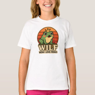 Camiseta Divertida de Rana – WILF Wow Me Encantan