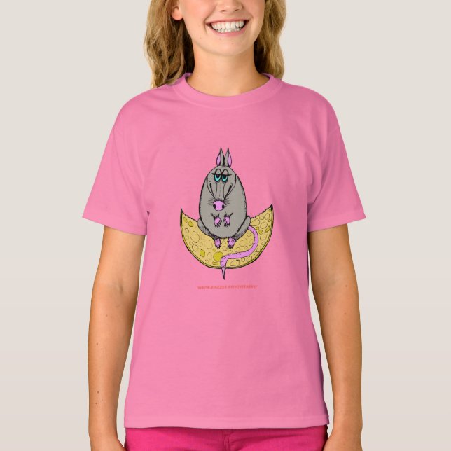 Camiseta divertida de rata (Anverso)
