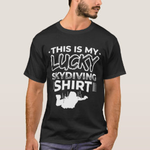 Camiseta divertida de recuerdo de paracaidismo Est