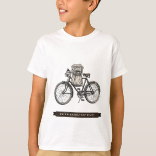 Camiseta divertida de repartidor de periódicos par