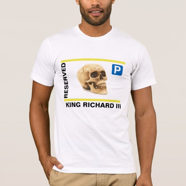 Camiseta divertida de rey Richard III (Anverso)