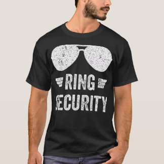 Camiseta divertida de Ring Security para chicos po