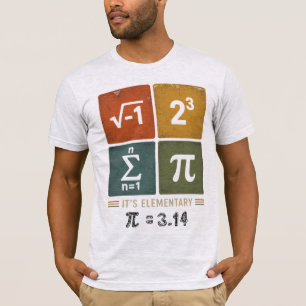 Camiseta divertida de rompecabezas matemático para