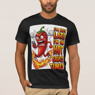 Camiseta divertida de salsa picante   Chili picant