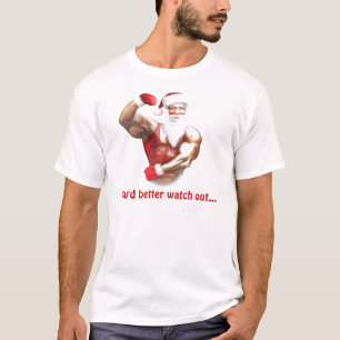 Camiseta divertida de Santa Claus