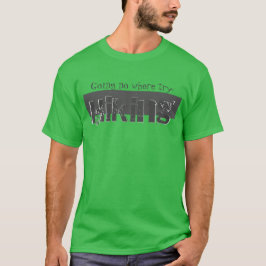 Camiseta divertida de senderismo