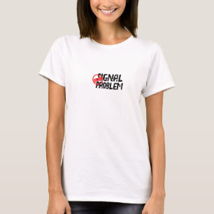 Camiseta divertida de senderismo Sin señal Sin pro