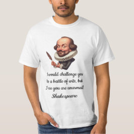 Camiseta divertida de Shakespeare
