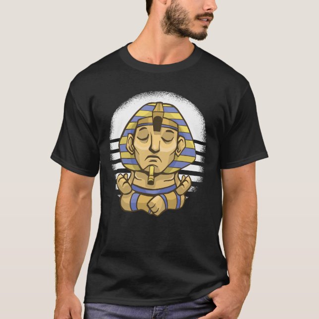 Camiseta divertida de Sphynx Yoga (Anverso)