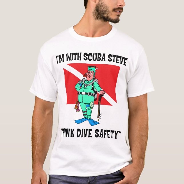 Camiseta divertida de Steve del EQUIPO DE (Anverso)