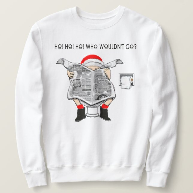 Camiseta divertida de suéter feo de Navidad (Anverso del diseño)