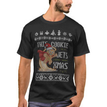 Camiseta divertida de superhéroe de pan de jengibr