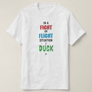 Camiseta Divertida de Supervivencia Humor Lucha o 
