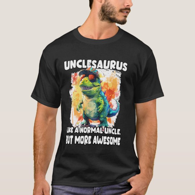 Camiseta divertida de T-Rex para tío, outfit para  (Anverso)