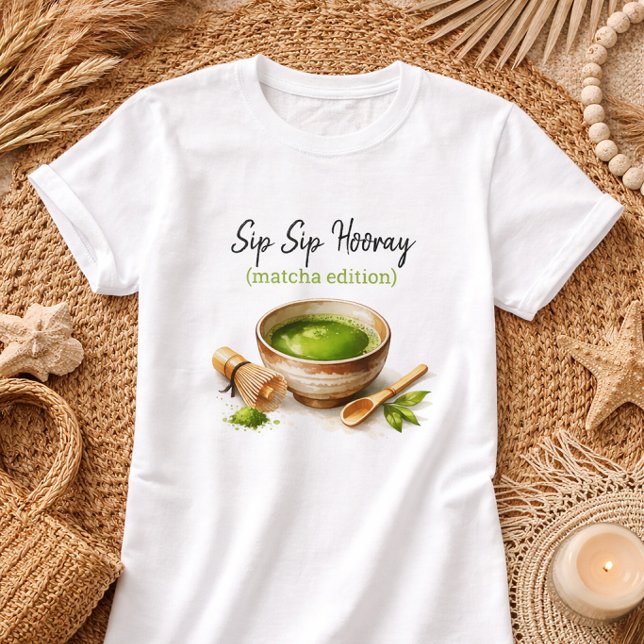 Camiseta Divertida de Té Verde Matcha para Amantes (Subido por el creador)