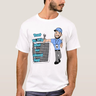 Camiseta Divertida de Técnico de HVAC Confía en Mí