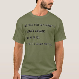 Camiseta divertida de texto clásico