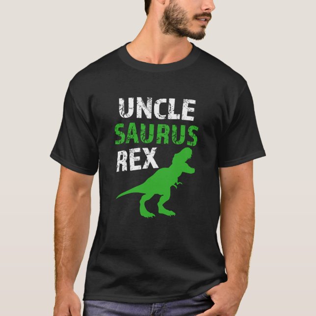 Camiseta divertida de tío Saurus Rex Shirt Men's (Anverso)