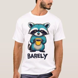 Camiseta divertida de tipografía de café de mapach
