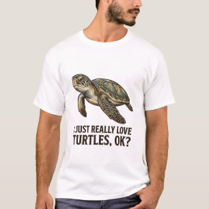 Camiseta divertida de tortuga amante de tortugas v