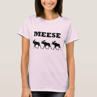 Camiseta divertida de tres Meese