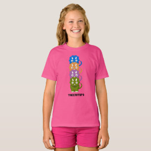 Camiseta divertida de Triceratops Colorfun de dibu