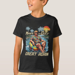 Camiseta Divertida de Trump Haz que el Golfo sea G