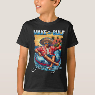 Camiseta Divertida de Trump Haz que el Golfo sea G