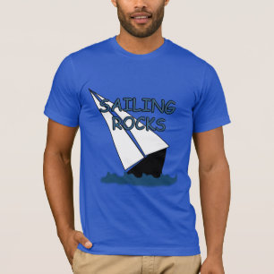 Camiseta divertida de velero Rocks Sailboat