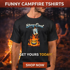 Camiseta Divertida de Verano Mantén la Calma