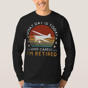 Camiseta divertida de vuelo RC para jubilados - Qu