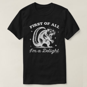 Camiseta Divertida de Zarigüeya - Soy un placer