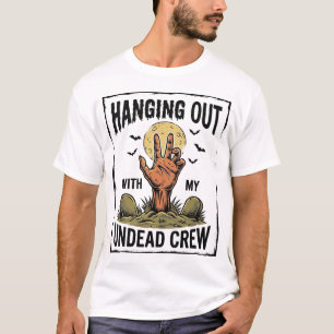 Camiseta Divertida de Zombie para Fans de Terror V