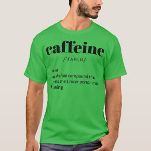 Camiseta divertida definición de adicción al té sarcástico 