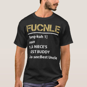 Camiseta Divertida definición de Funcle tío de los hombres