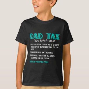 Camiseta Divertida definición de impuesto a papá de camiset