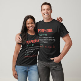 Camiseta Divertida definición de la Poophoria