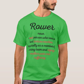 Camiseta Divertida definición de Rowing Idea de regalo 2