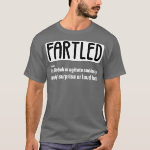 Camiseta Divertida definición de un chiste de humor asustad