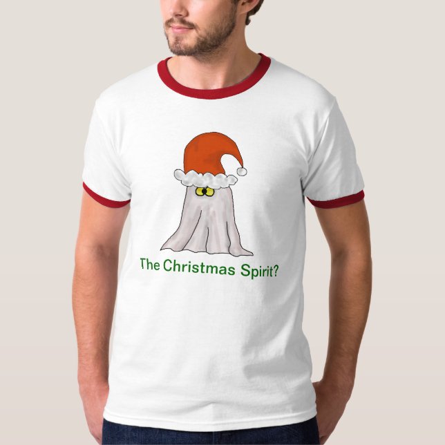 Camiseta divertida del alcohol del navidad (Anverso)