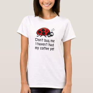 Camiseta divertida del amante del café