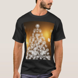 Camiseta divertida del árbol de navidad