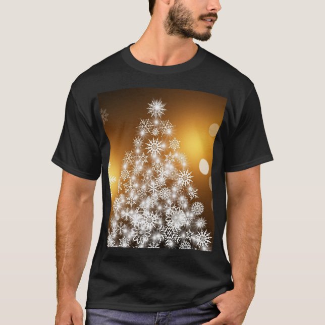 Camiseta divertida del árbol de navidad (Anverso)