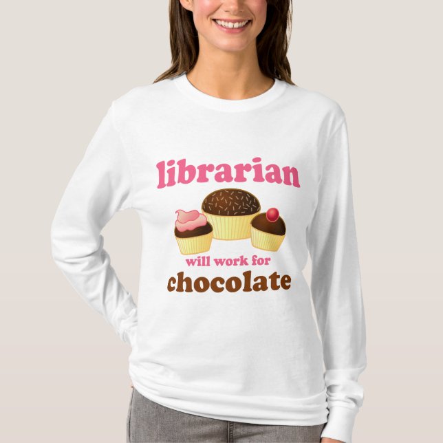 Camiseta divertida del bibliotecario (Anverso)